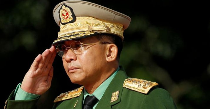 Jenderal Min Aung Hliang. Foto: istimewa