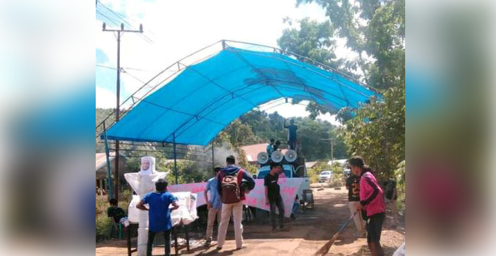 Kecewa Tak Teraspal, AMKPB Bakal Blokade Kembali Jalan Lambuya-Motaha