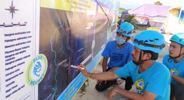 Tim Blue Helmet Terjunkan Phinisi Kemanusiaan Bantu Nusa Tenggara
