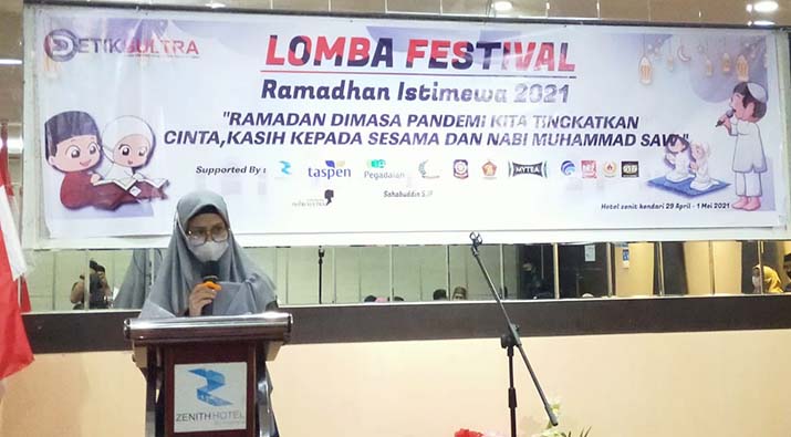 M Ruhul Amin Saka, Juara l Lomba Adzan ‘Ramadan Istimewa’ Detiksultra.Com