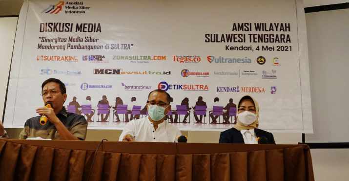 Sehatkan Media, AMSI Sultra Bangun Diskusi Bersama