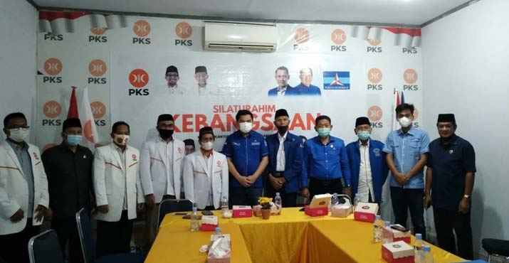 Silaturahmi Politik, Endang: Demokrat  Terbuka Koalisi dengan PKS