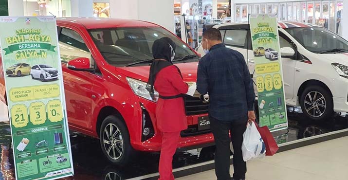 Kalla Toyota Catat Transaksi Rp16,8 Miliar Selama Public Display di Kendari