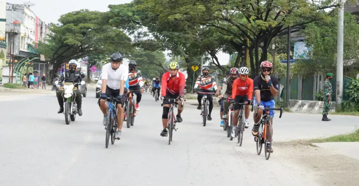 HO Kendari Gelar Sepeda Santai