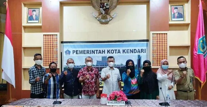 Wali Kota Kendari Siap Menjadi Mitra AMSI Sultra