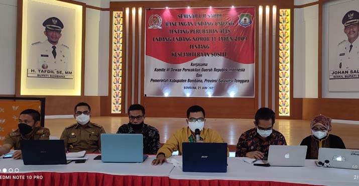 IPSPI Sultra dan Loka Minaula Kendari Gelar Seminar Uji Sahih UU Kesejahteraan Sosial