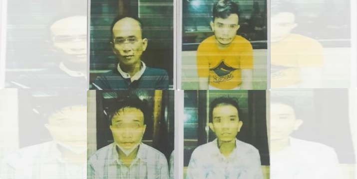 Edarkan Sabu, Empat Warga Bombana Dibekuk Polisi di Lokasi Berbeda