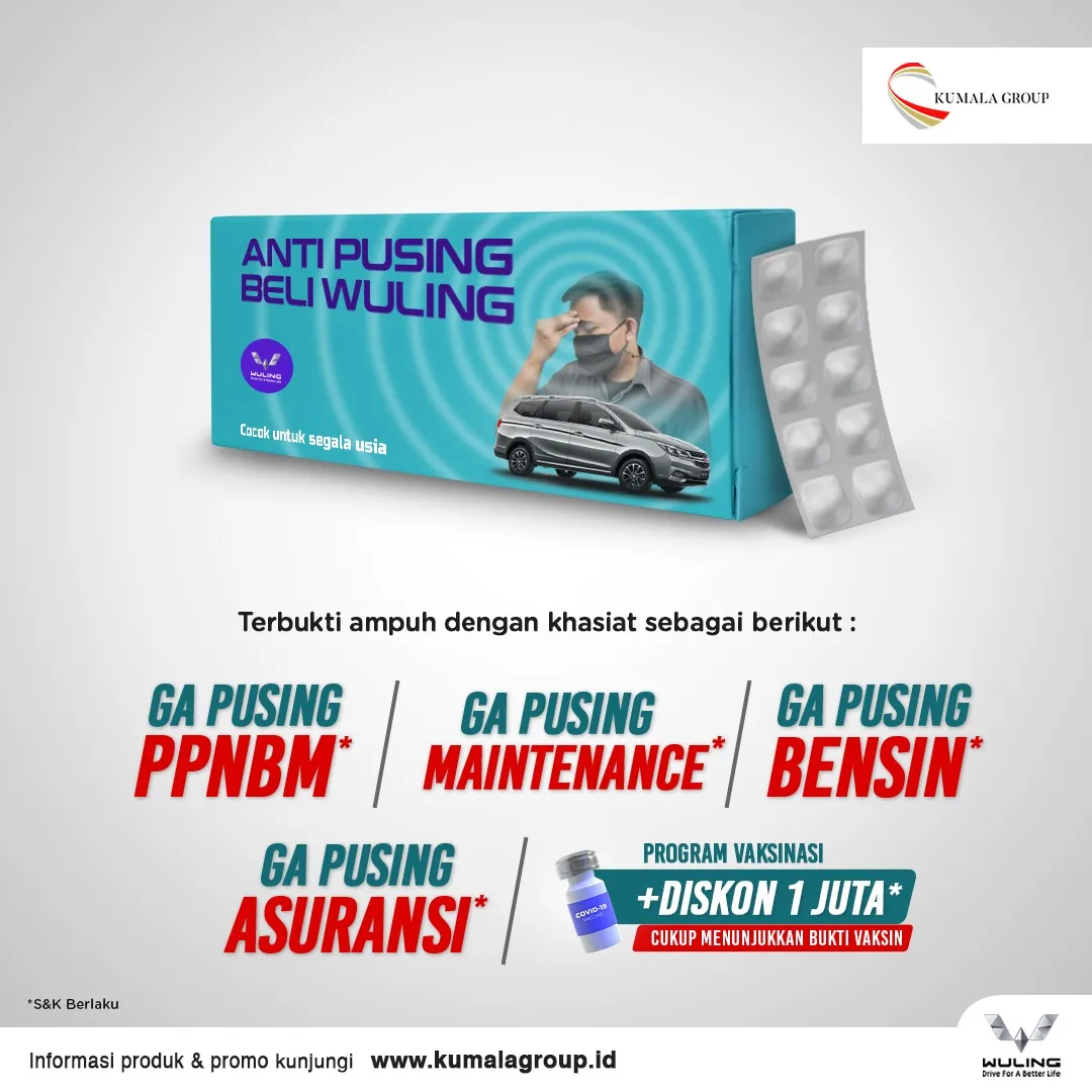 Beri Kemudahan ke Pelanggan, Wuling Kumala Adakan Program "Anti Pusing