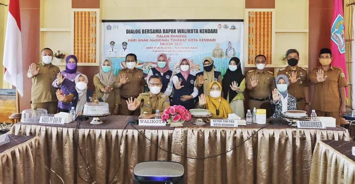 HAN 2021, Wali Kota Dialog dengan Perwakilan Anak