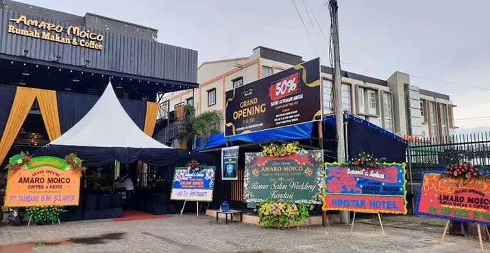 Amaro Moico Resto & Coffe Hadir di Kendari, Sajikan Menu Khas Daerah Sultra