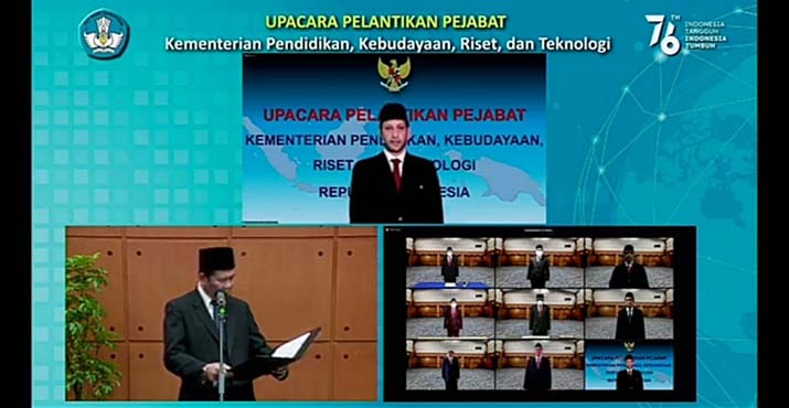 Sah, Muhammad Zamrun Resmi Dilantik Jadi Rektor UHO Periode 2021-2025