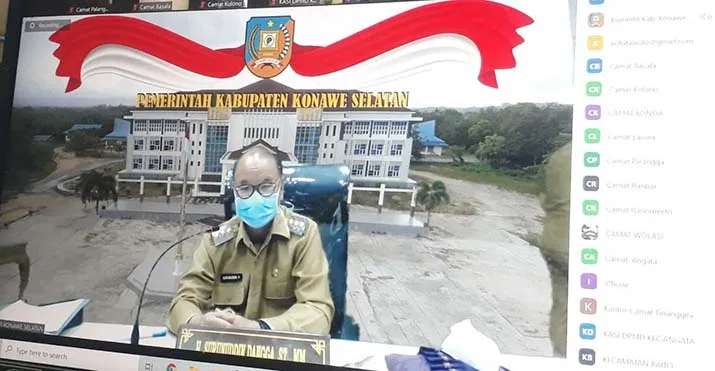 Bupati Konsel Desak Jajaran Segera Salurkan Bansos
