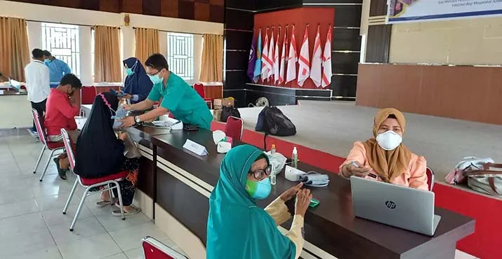 Sambut Hari Pramuka ke-60, Kwarda Sultra Gelar Vaksinasi Massal