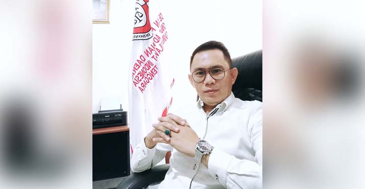 Ketua DPD KAI Sultra periode 2015-2021, Andre Dermawan. Foto: Sunarto/Detiksultra