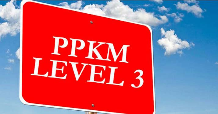 Ilustrasi ppkm level 3