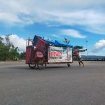 Pedagang di Sepanjang Jalan Kendari Beach dan TPI Jadi Korban Bentrok, Peralatan Dagangnya Hancur