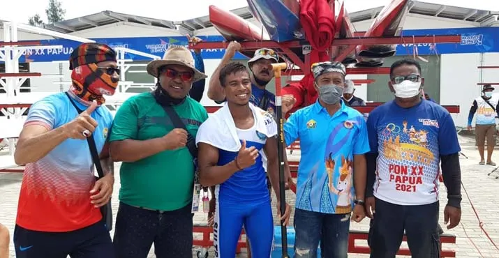 Dayung Berhasil Sumbang Medali Emas untuk Sultra di PON Papua