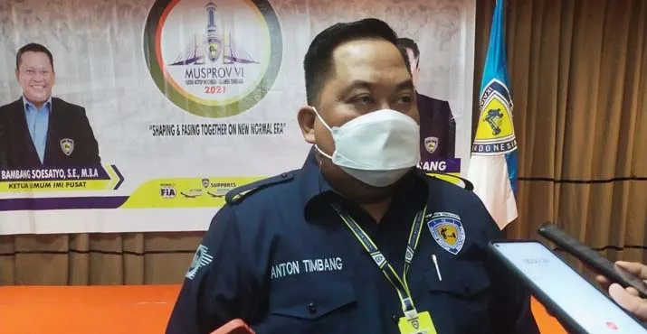 Anton Timbang Kembali Nahkodai IMI Sultra