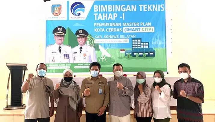 Kominfo Sultra Gelar Bimbingan Teknis Tahap I di Konawe Selatan