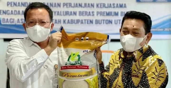Pemkab Buton Utara Gandeng Bulog Sultra