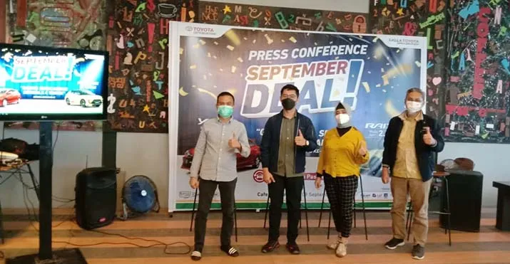 September Deal, Kalla Toyota Beri DP dan Cicilan Ringan