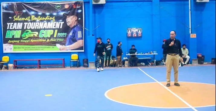 Pelaksanaan Turnamen Basket Ball ASR Cup I Disiplin Prokes Covid-19