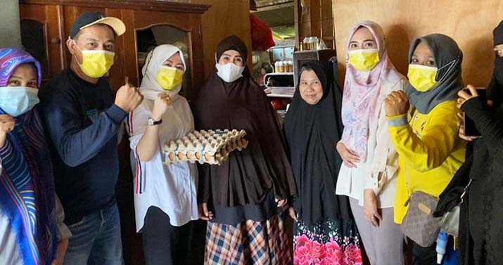Lagi, Keluarga Besar Silondae Kota Kendari Bagikan Bantuan Paket Sembako