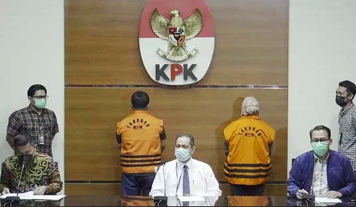 KPK Resmi Tetapkan Bupati dan Kepala BPBD Koltim Tersangka
