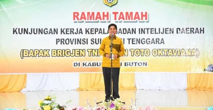Bupati Buton Terima Kunjungan Kabinda Sultra