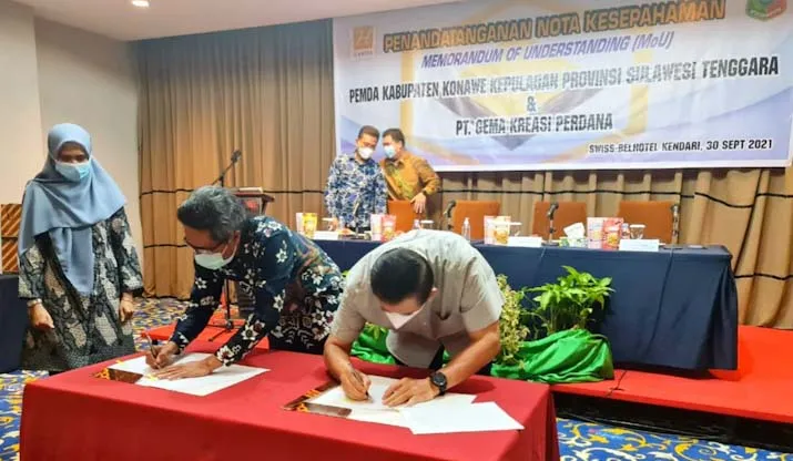 MoU dengan Pemkab Konkep, PT GKP Komitmen Serap Tenaga Kerja Lokal