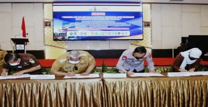 Pemprov, BPKP, Polda, dan Kejati Sultra Teken MoU Penanganan Tipikor