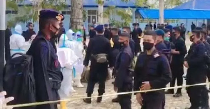 100 Personel BKO Polda Sultra Pulang Usai Pengamanan PON Papua