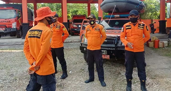 Basarnas Turun Tangan Cari Penambang Pasir yang Hilang Tenggelam