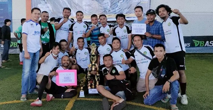Top! Pers Mubar A Juara I Turnamen Liga Jurnalis Cup I Sultra