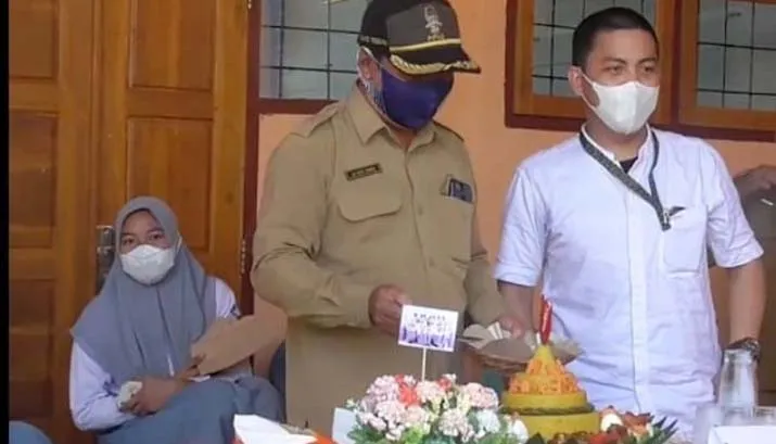 SMAN 2 Konsel Rayakan Ultah, Kasek Wajibkan Siswa Disiplin Prokes Covid-19