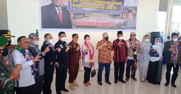 Lanyalla Mattalitti Pimpin Rombongan DPD RI Kunker di Sultra
