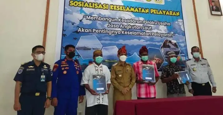 Dishub Wakatobi Gelar Sosialisasi Keselamatan Pelayaran