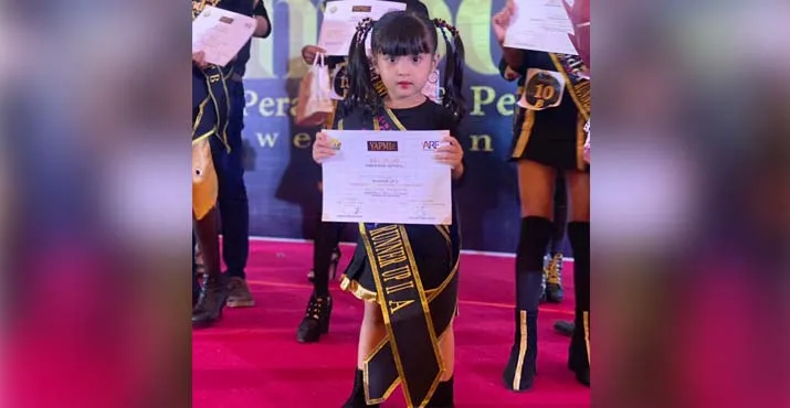 Allea Asyifa Rizky Juara Top Model