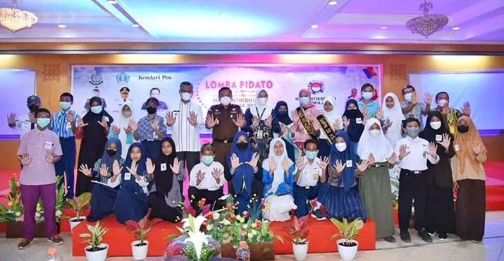 Lomba Pidato Anti Korupsi, Kajati: Jiwa Anti Harus Ditanamkan Sejak Dini