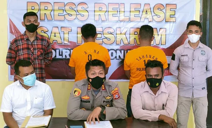 Tilep Dana Desa, Kades dan Kaur Keuangan di Butong Utara Ditahan
