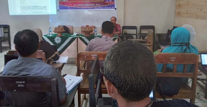 ITBM Wakatobi Selenggarakan Workshop Pembimbingan Dokumen Akreditasi