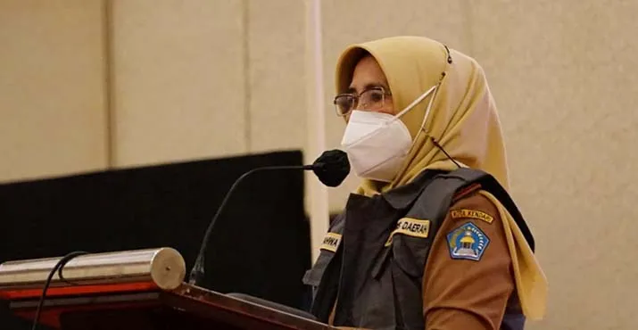 Sekretaris Daerah (Sekda) Kota Kendari Nahwa Umar