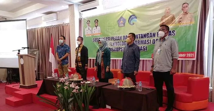Dinas Kominfo Kendari Gelar Sosialisasi Peran dan Tantangan Humas