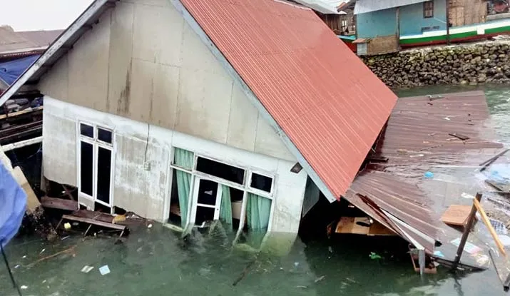43 Rumah di Wakatobi Rusak Dihantam Puting Beliung