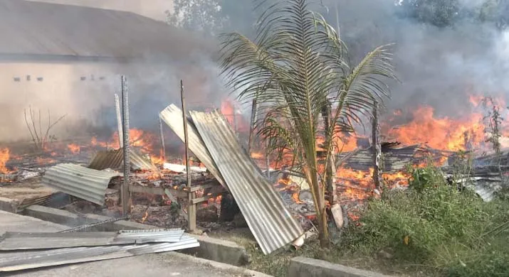 Kebakaran Hanguskan Satu Asrama Mahasiswa di Kendari