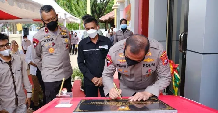 Kapolda Sultra Resmikan Balai Insan Pers