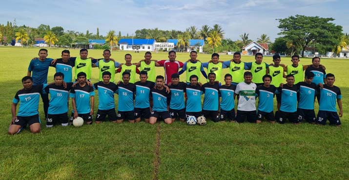 Laga Persahabatan, Jurnalis FC Kendari Menang Atas PS Lanud Haluoleo