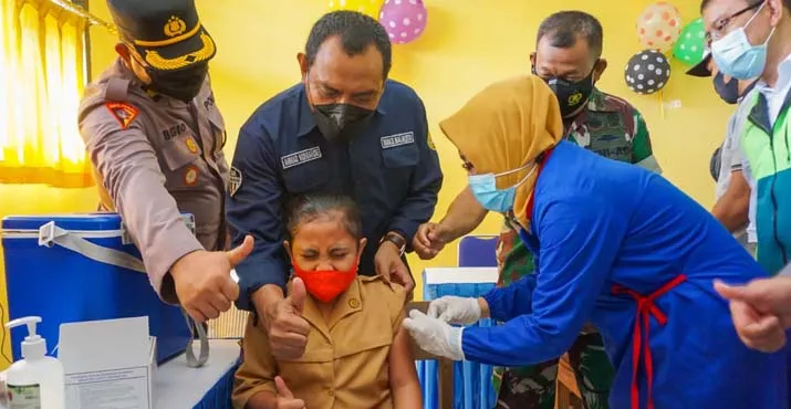 Seminggu, Pemkot Baubau Target Vaksinasi 16 Ribu Anak