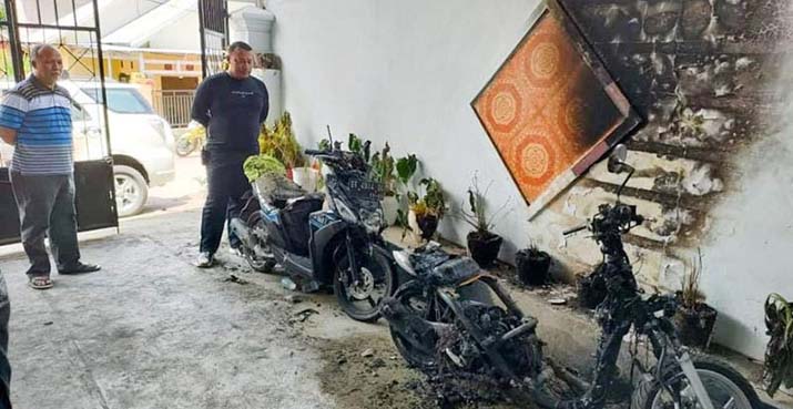 Kesal Tak Dapat Barang Berharga saat Mencuri, Remaja di Baubau Bakar 4 Motor Milik Korban