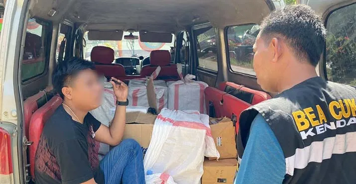 Kantor Bea dan Cukai Kendari Kembali Amankan 941.600 Batang Rokok Ilegal
